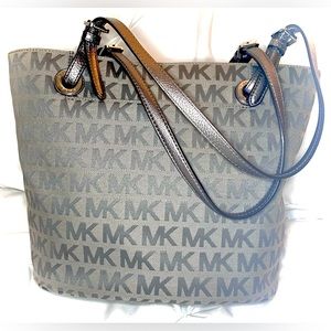 Gray Michael Kors Tote